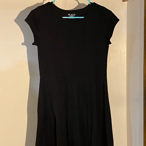 Black girls skater dress